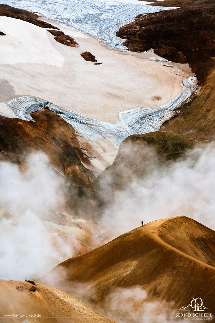 Riesiges Geothermalgebiet Kerlingarfjöll