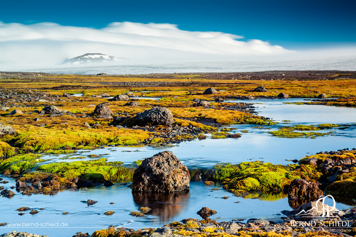 Auf einer Hochlandroute unterwegs zum Vatnajökull.