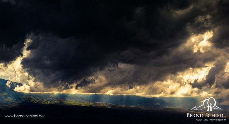 Wolken über dem Atlas