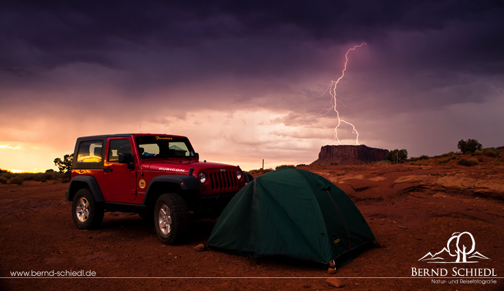 Lightning in Canyonlands NP